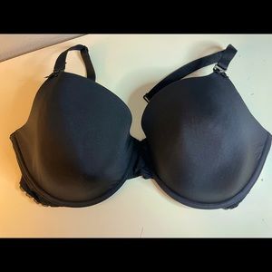 36H Gorgeous Convertible Memory Foam Bra - Black
